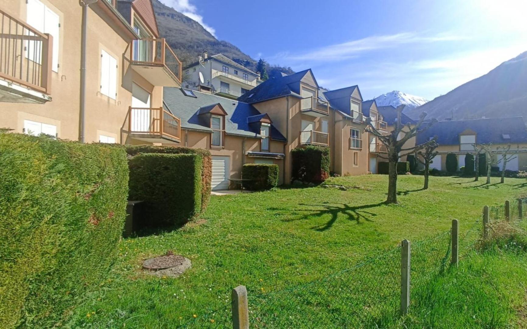 Luz St Sauveur Appartement 3 personnes, résidence calme, vue montagne Luz-Saint-Sauveur Exterior foto